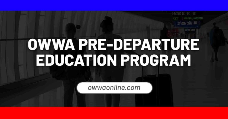 OWWA Pre-Departure Education Program - OWWA Online