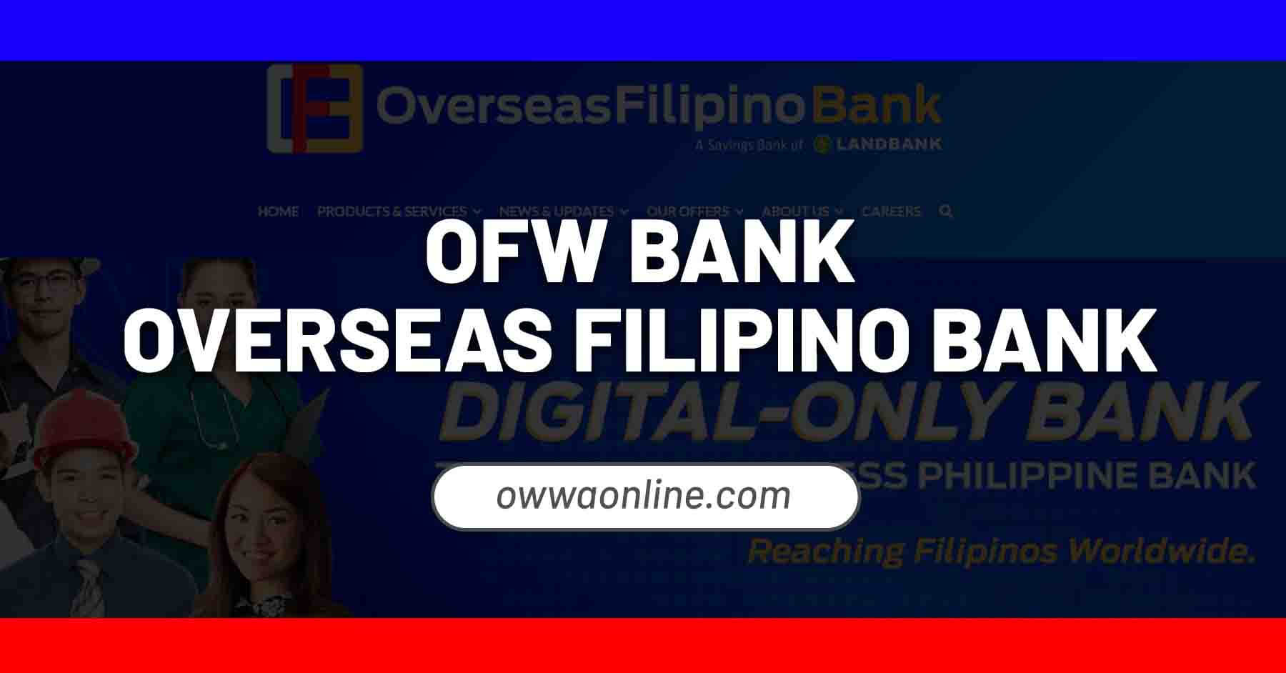 ofbank overseas filipino bank for ofws