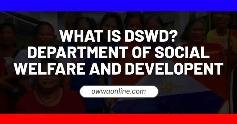 What is DSWD? Department of Social Welfare and Development - OWWA Online