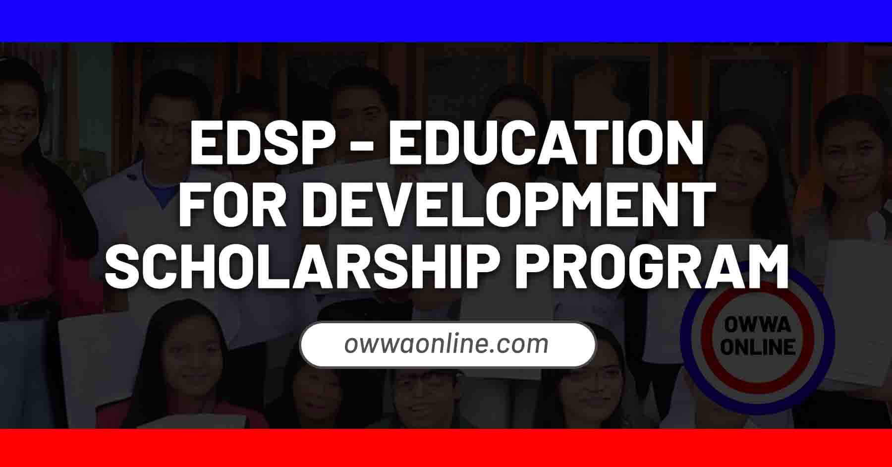 education for development scholarship program edsp