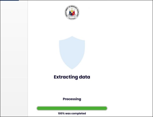 extracting data ofw pass