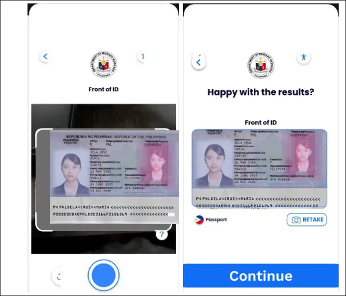 upload passport in ofw pass