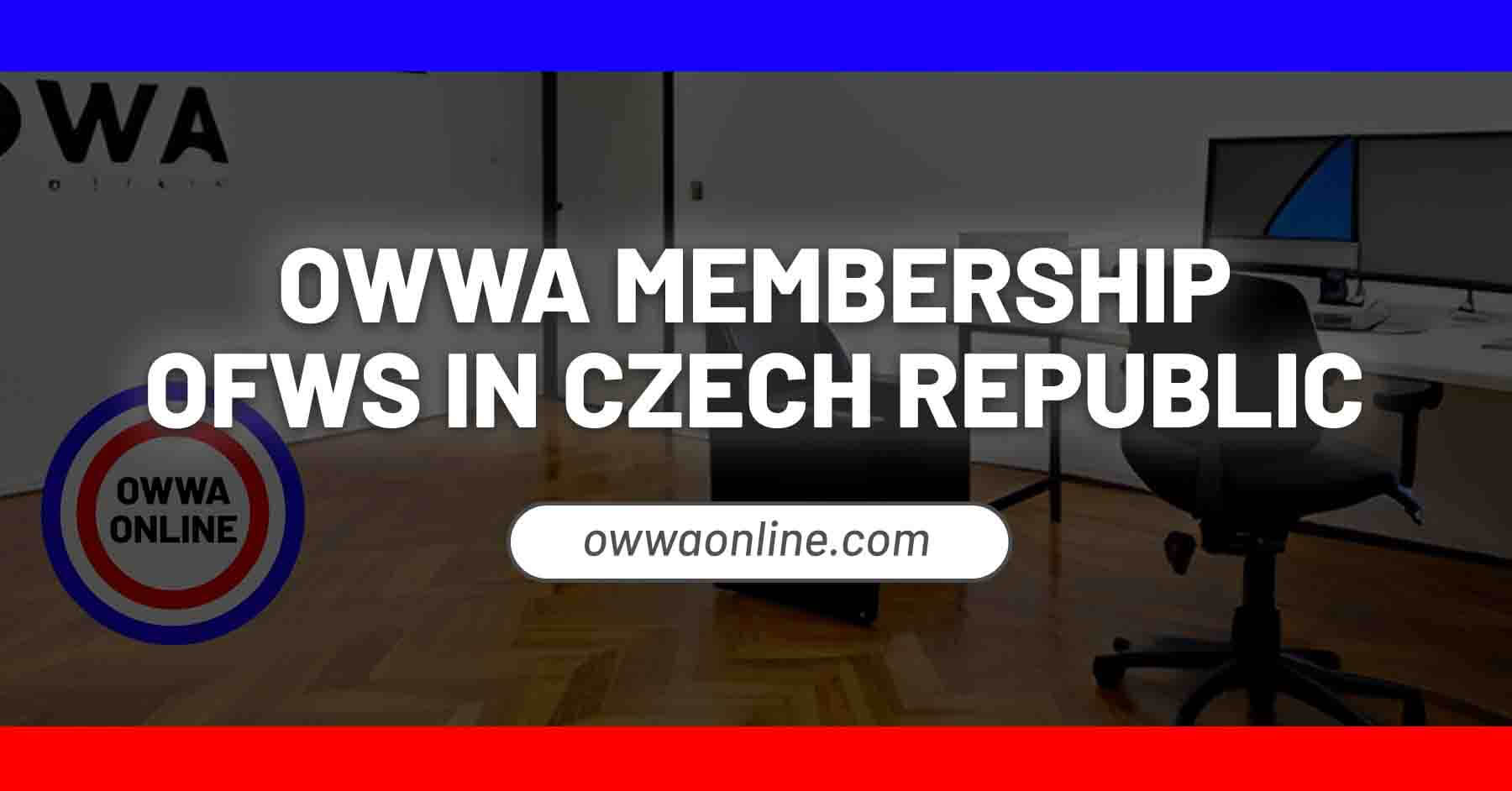 owwa membership application renewal in czech republic