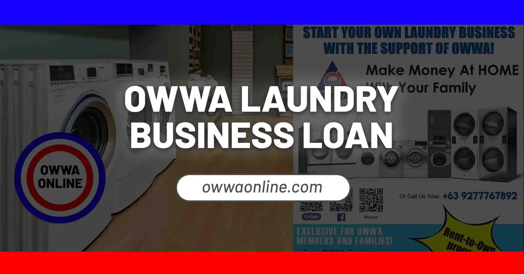 owwa laundry business loan package program
